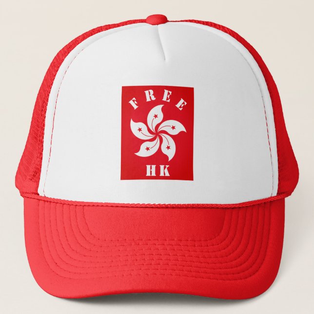 Free HK Trucker Hat (Front)