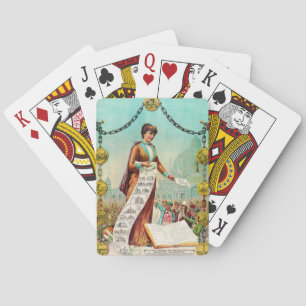 Free Homes 1890 Playing Cards