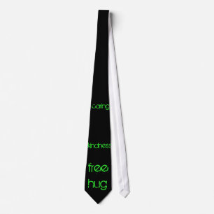 free hug, caring, kindness tie