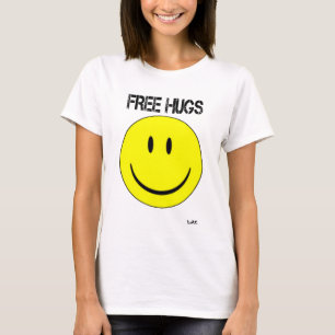 FREE HUGS - ACID DMT SPIRITUAL GRAFFITI T-Shirt