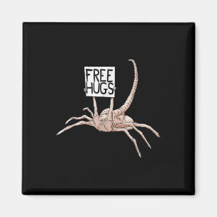 Free Hugs Alien Vintage Design For Men Women Girl Magnet