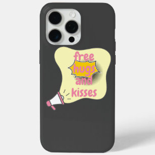 free hugs and kisses iPhone 15 pro max case