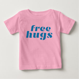 Free Hugs Baby American Apparel Raglan T-Shirt