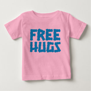 Free Hugs Baby American Apparel Raglan T-Shirt