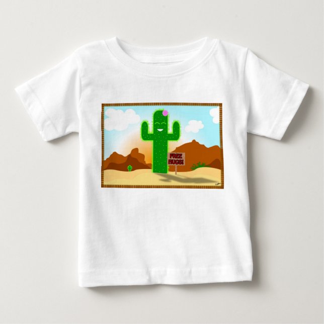 Free Hugs Cactus Infant T-Shirt (Front)