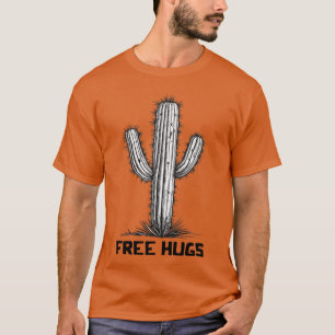 Free Hugs Cactus T-Shirt
