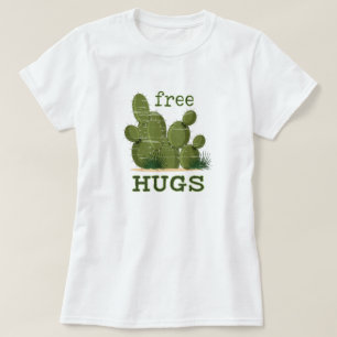 Free Hugs Cactus T-Shirt