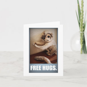 FREE HUGS CARD