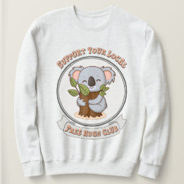 Free hugs club sweatshirt