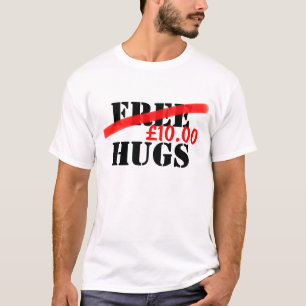 Free Hugs (Customisable price) T-Shirt