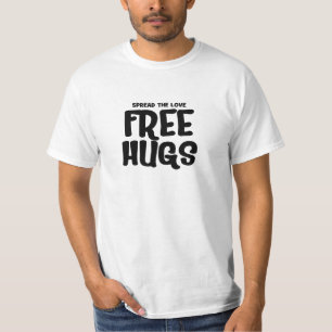 free hugs girly font T-Shirt