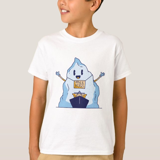 Free hugs iceberg T-Shirt (Front)