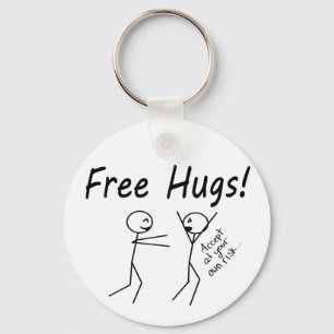 Free Hugs Key Ring