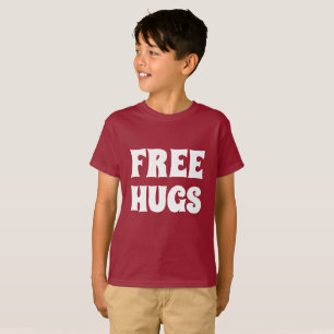 Free Hugs Kids' Tagless Hanes T-Shirt