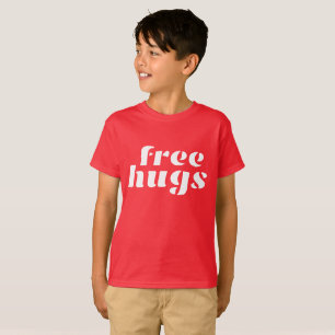 Free Hugs Kids' Tagless Hanes T-Shirt