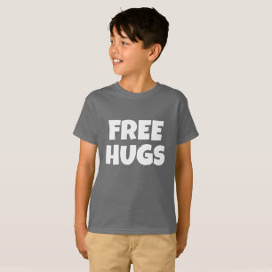 Free Hugs Kids' Tagless Hanes T-Shirt