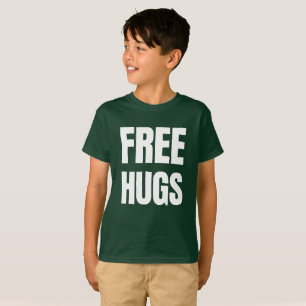 Free Hugs Kids' Tagless Hanes T-Shirt