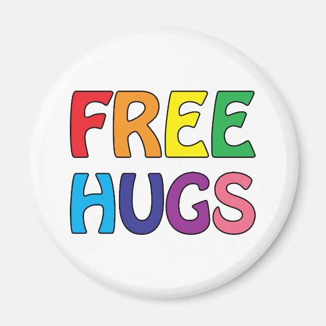 Free Hugs Magnet (Front)
