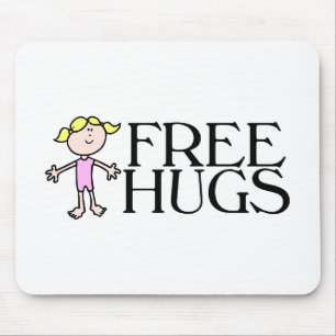 Free Hugs Mouse Mat