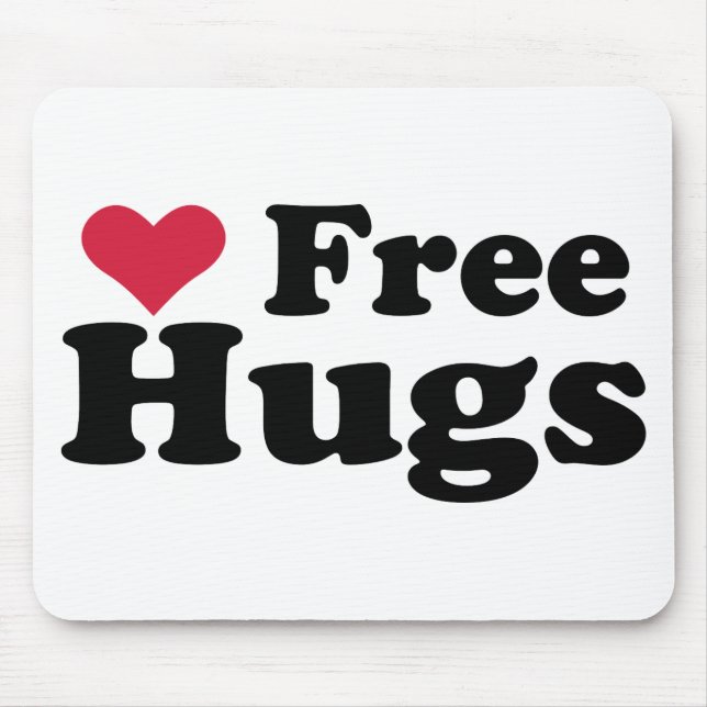 Free Hugs Mouse Mat (Front)