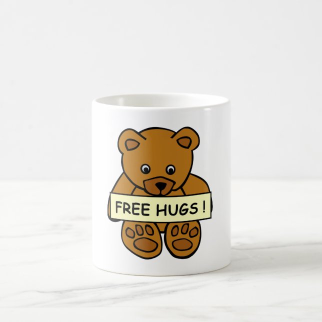 Free Hugs mug (Center)