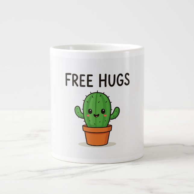 Free hugs mug (Front)