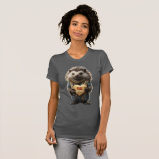 Free Hugs Porcupine Funny T-Shirt