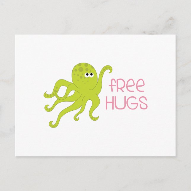 Free Hugs Postcard (Front)