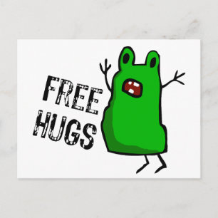 Free Hugs Postcard