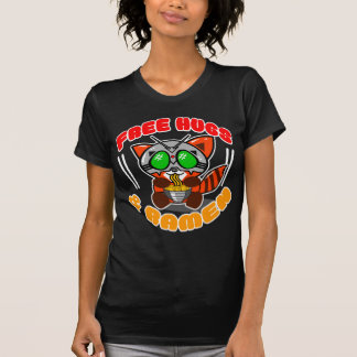 FREE HUGS & RAMEN RED PANDA WOMENS TEE