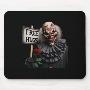 Free Hugs Scary Clown Valentine Halloween Horror 1 Mouse Mat