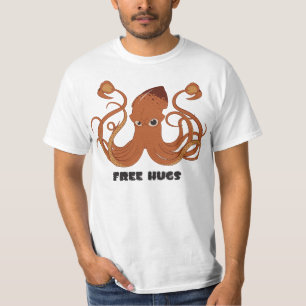 Free Hugs Squid Value T-Shirt