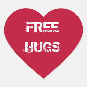Free Hugs sticker