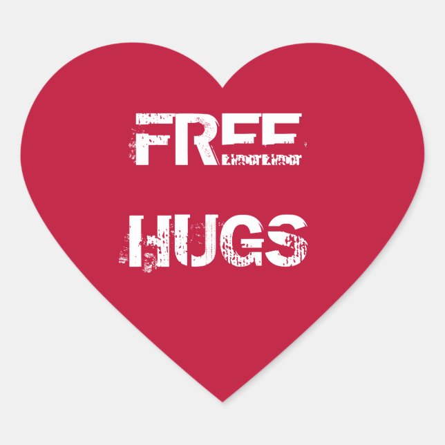 Free Hugs sticker (Front)