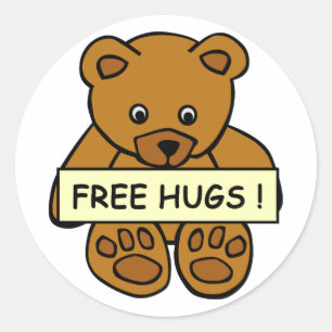 Free Hugs stickers