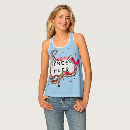 free hugs tank top