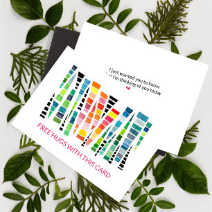 Free Hugs Thinking of You Card