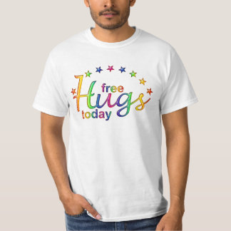 FREE HUGS TODAY - star shine T-Shirt