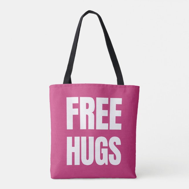 Free Hugs Tote Bags (Back)
