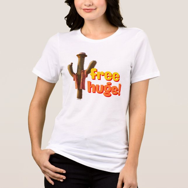 Free Hugs! Tri-Blend Shirt (Front)