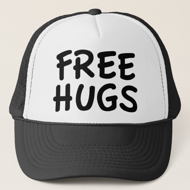 Free Hugs Trucker Hat (Front)