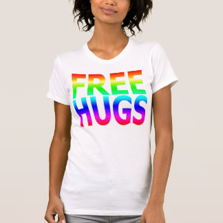 FREE HUGS Women's Rainbow Tank Top
