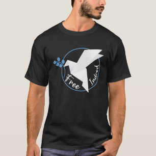 Free Indeed Bird Origami Of Paper Folding Origami T-Shirt