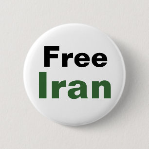 Free Iran 6 Cm Round Badge