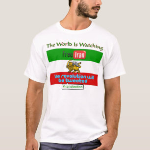Free Iran: #iranelection Social Media T-Shirt