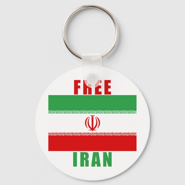 Free Iran Products Key Ring (Front)