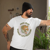 Free Iran Protest | Angry Lion Green