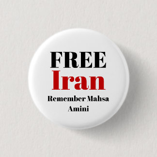 FREE IRAN REMEMBER Mahsa Amini  Button