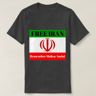 FREE IRAN REMEMBER Mahsa Amini T-Shirt