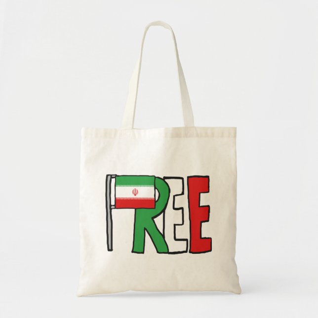 Free Iran Tote Bag (Front)